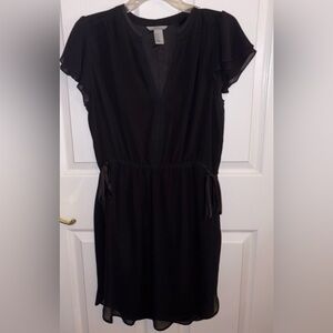 ❤️ H&M Black Mini Dress size M